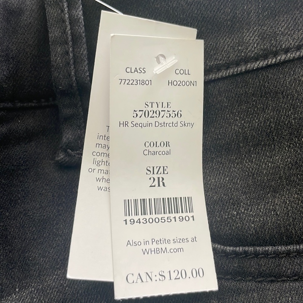 White House Black Market New with tags skinny jeans